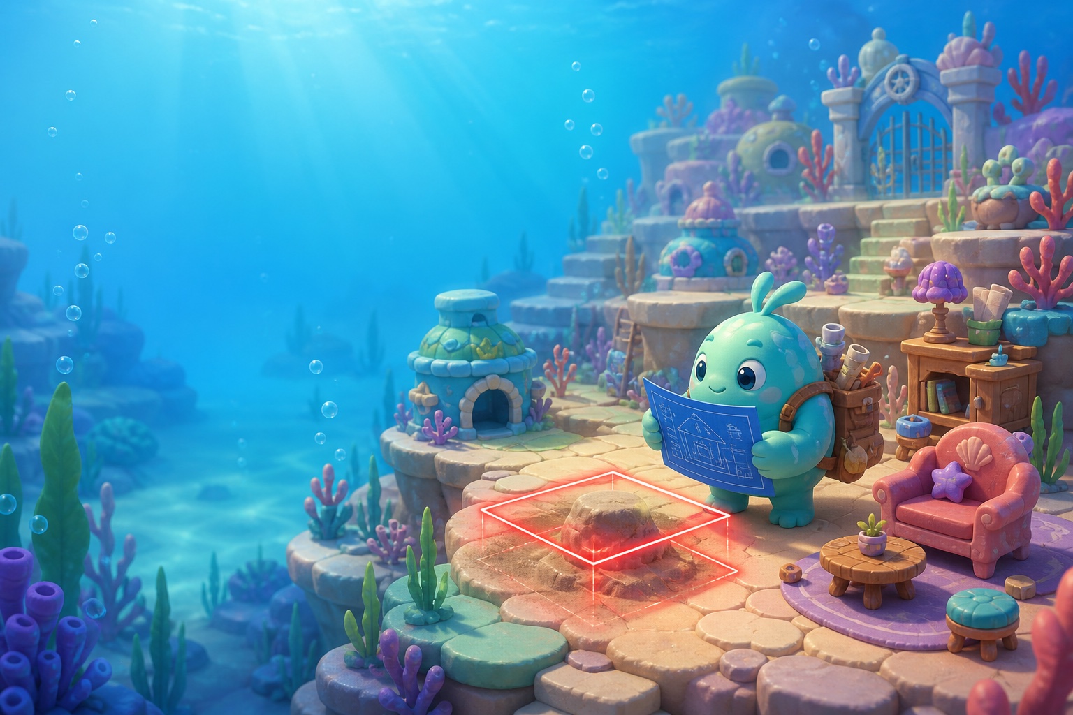 A practical guide to building, entry requirements, and underwater movement in Bubbly Basin